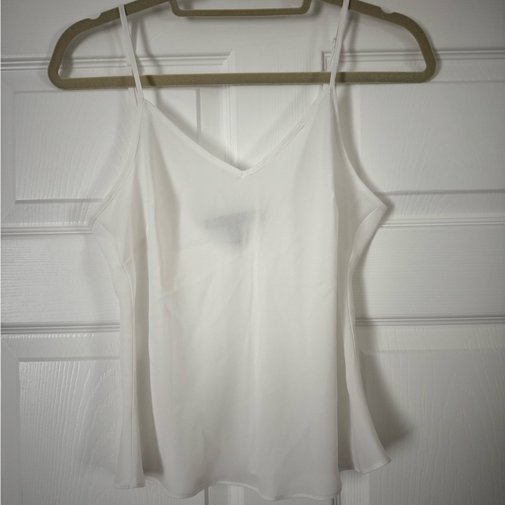 White House Black Market White Camisole Top